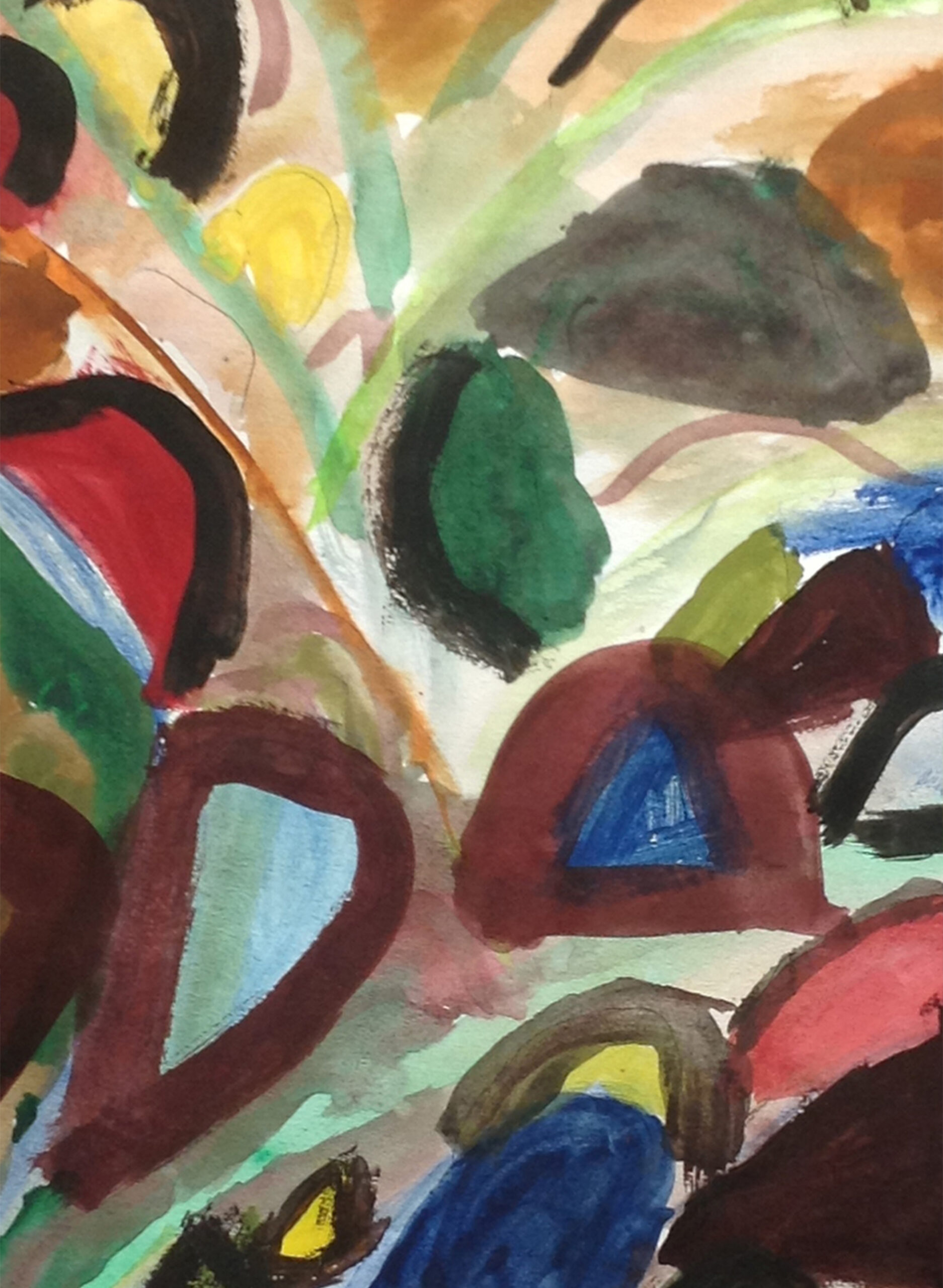 A Colorful Abstract Drawing